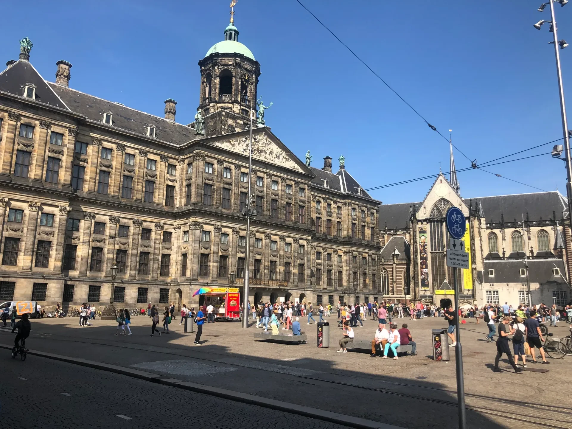 Dam Square in Amsterdam
